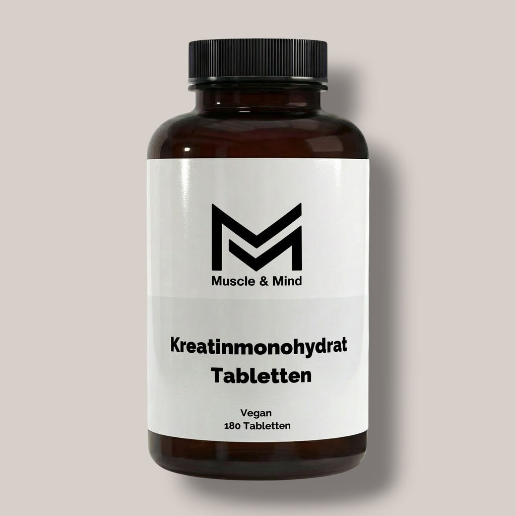 Kreatin Monohydrat - 180 vegane Tabletten