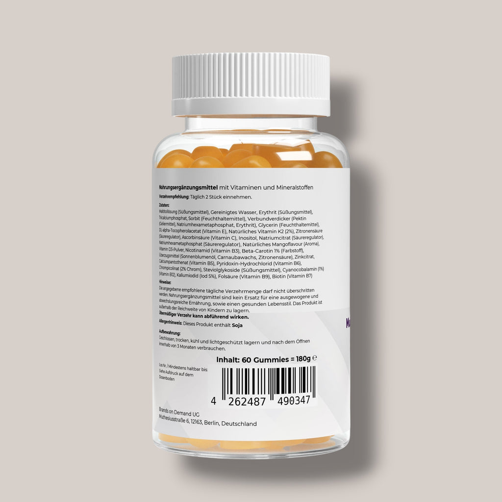 Multivitamin + Mineral Gummies - 60 Stk.