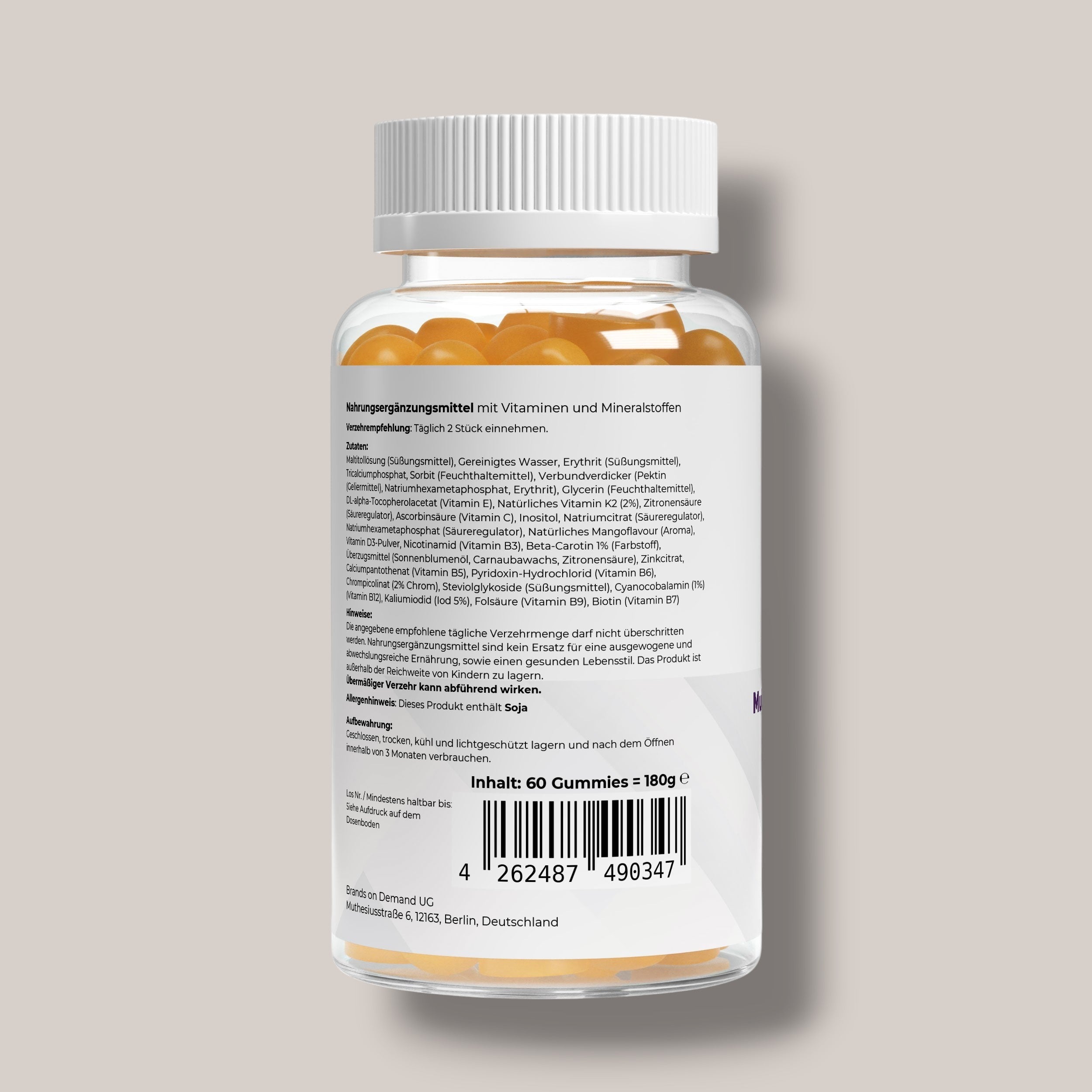 Multivitamin + Mineral Gummies - 60 pcs.