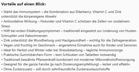 Elderberry + Vitamin C + Zinc Gummies - 60 pcs.