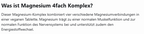 Magnesium 4fach Komplex - 60 vegane Tabletten