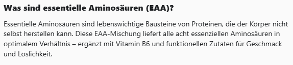 EAA (Essentielle Aminosäuren) Kirsche - 500g
