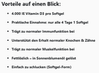 Vitamin D3 4.000 IE - 180 Softgels